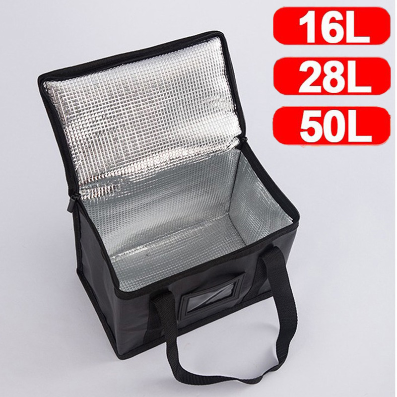 Food Storage Zipper - 1 шт. Большая термосумка для пикника,