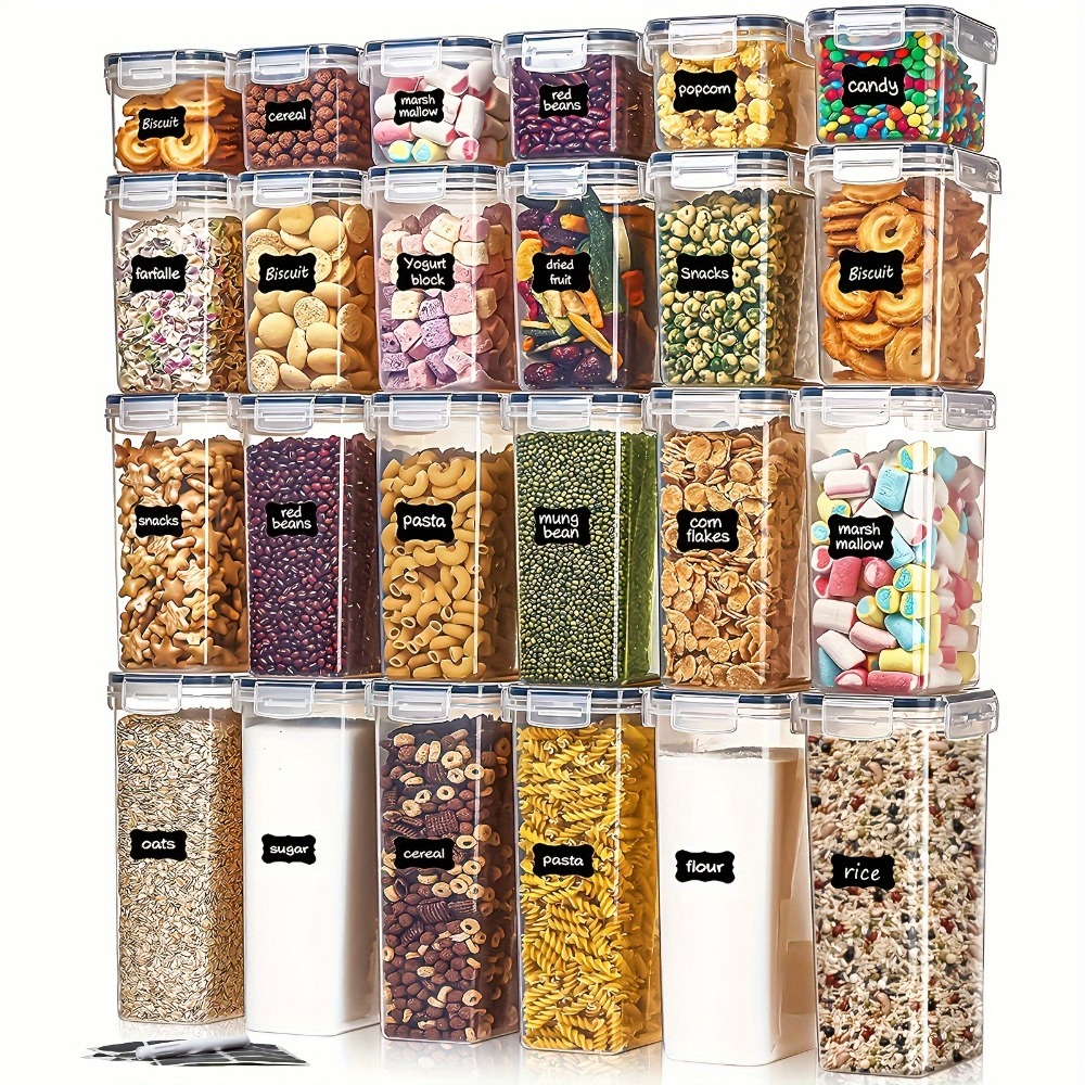Food Storage With Dividers - Набор из 24 контейнеров для хранения