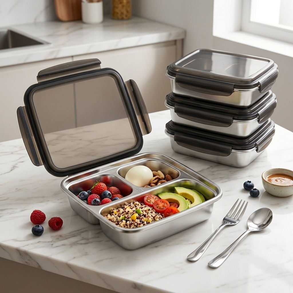 Food Storage Safety - Контейнер для обеда большой вместимости с
