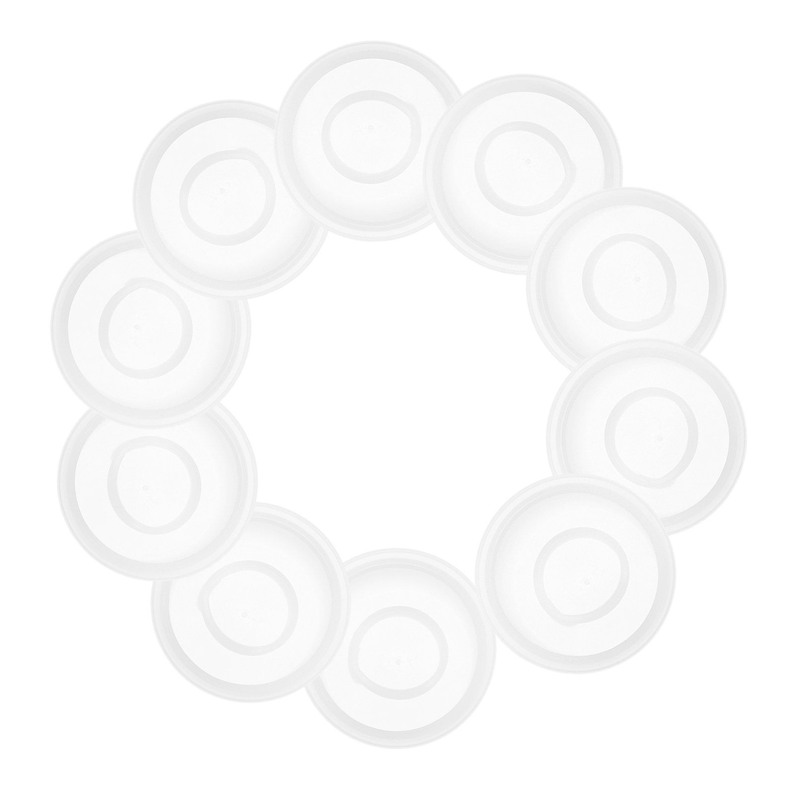 Food Storage Lid - 10 шт. пластиковых крышек для химических