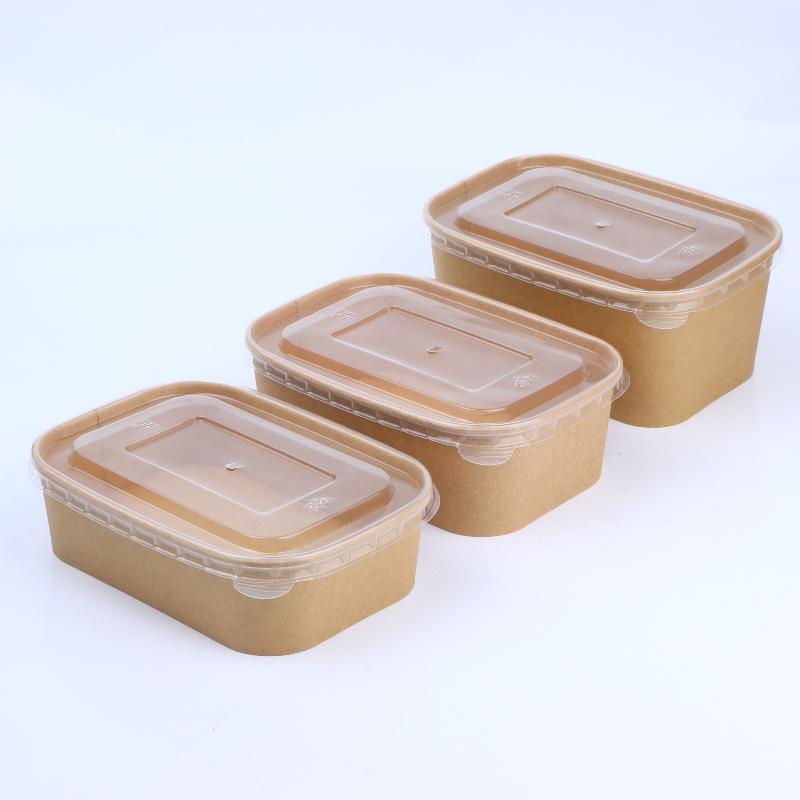 Food Storage Safety - 10 шт. квадратных одноразовых контейнеров для
