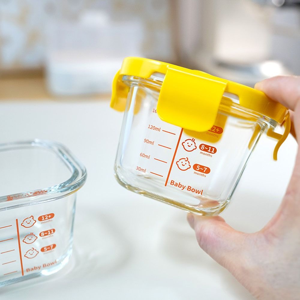 Food Storage Glass Box - Стеклянная банка для детского питания 170