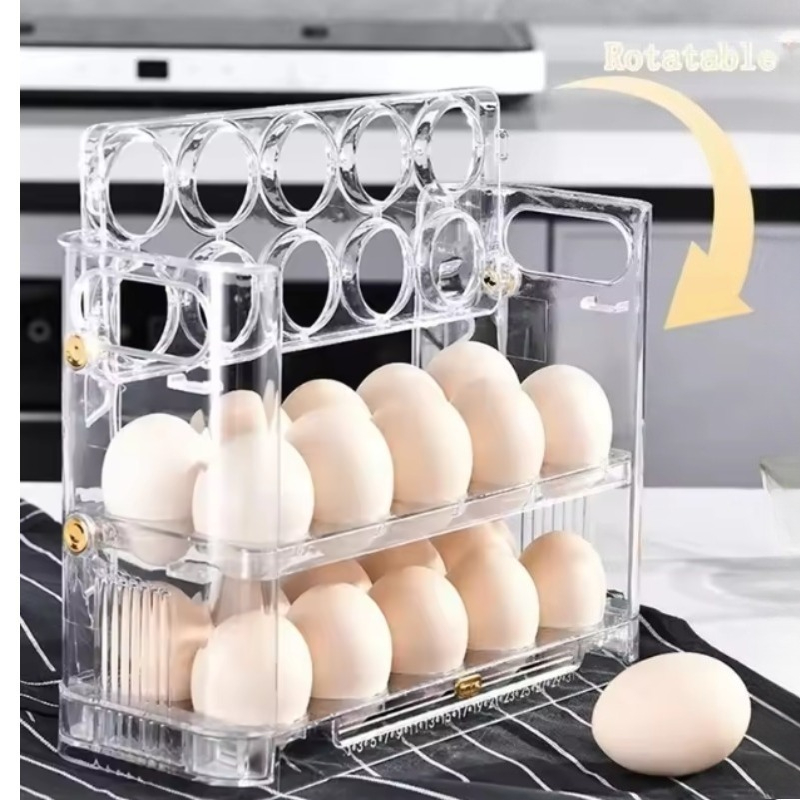 Food Storage Hot Box - Популярный кухонный органайзер для хранения яиц,