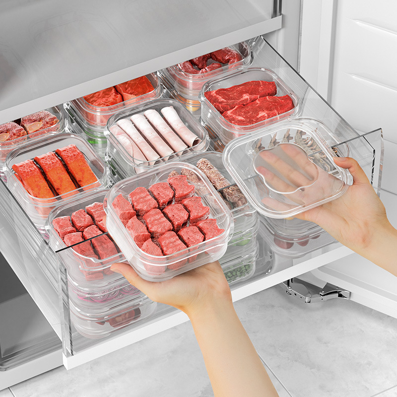 Food Storage With Dividers - Контейнер для хранения продуктов в морозильной