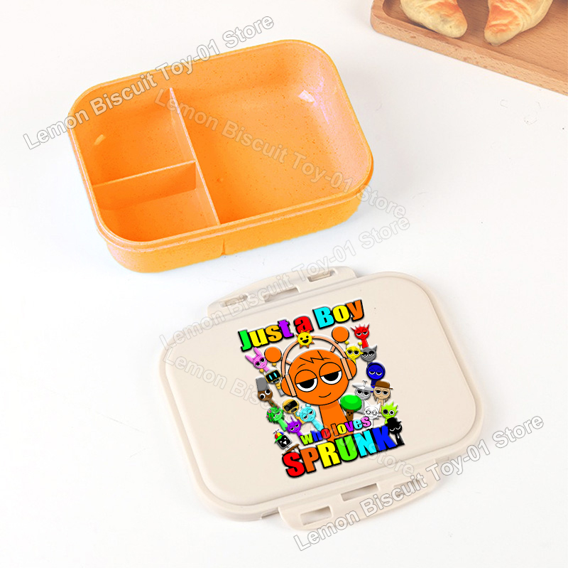 Food Storage Safe - Портативные ланч-боксы серии Sprunkis из пшеничной