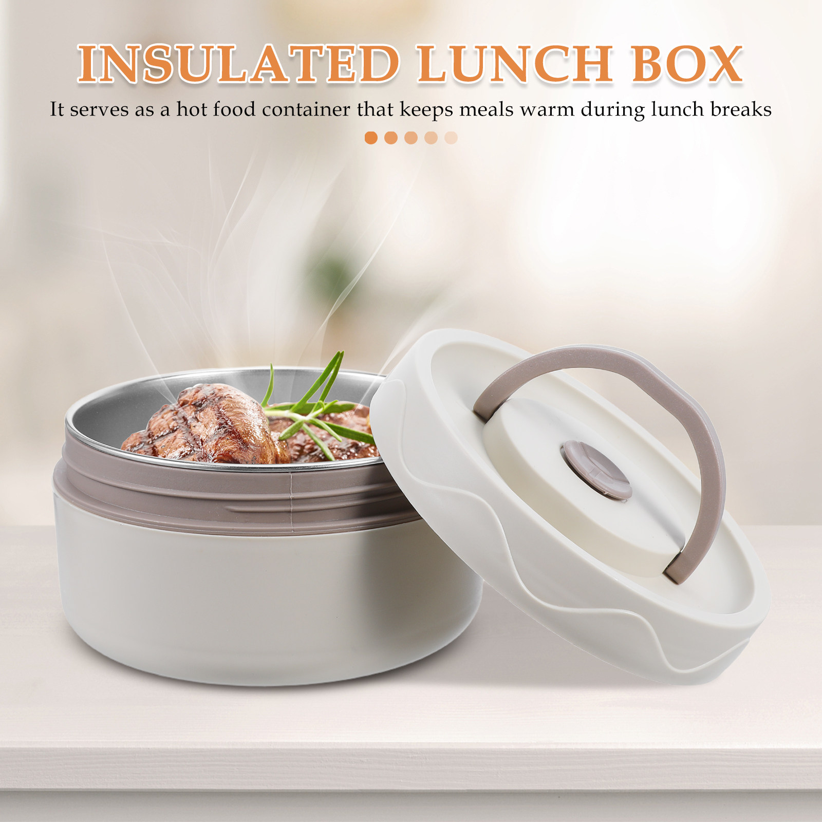 Food Storage Hot Box - Термоконтейнер для еды из нержавеющей стали