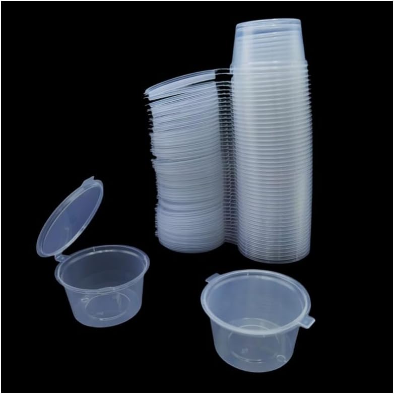 Food Storage Safety - Одноразовые прозрачные пластиковые стаканчики для соуса