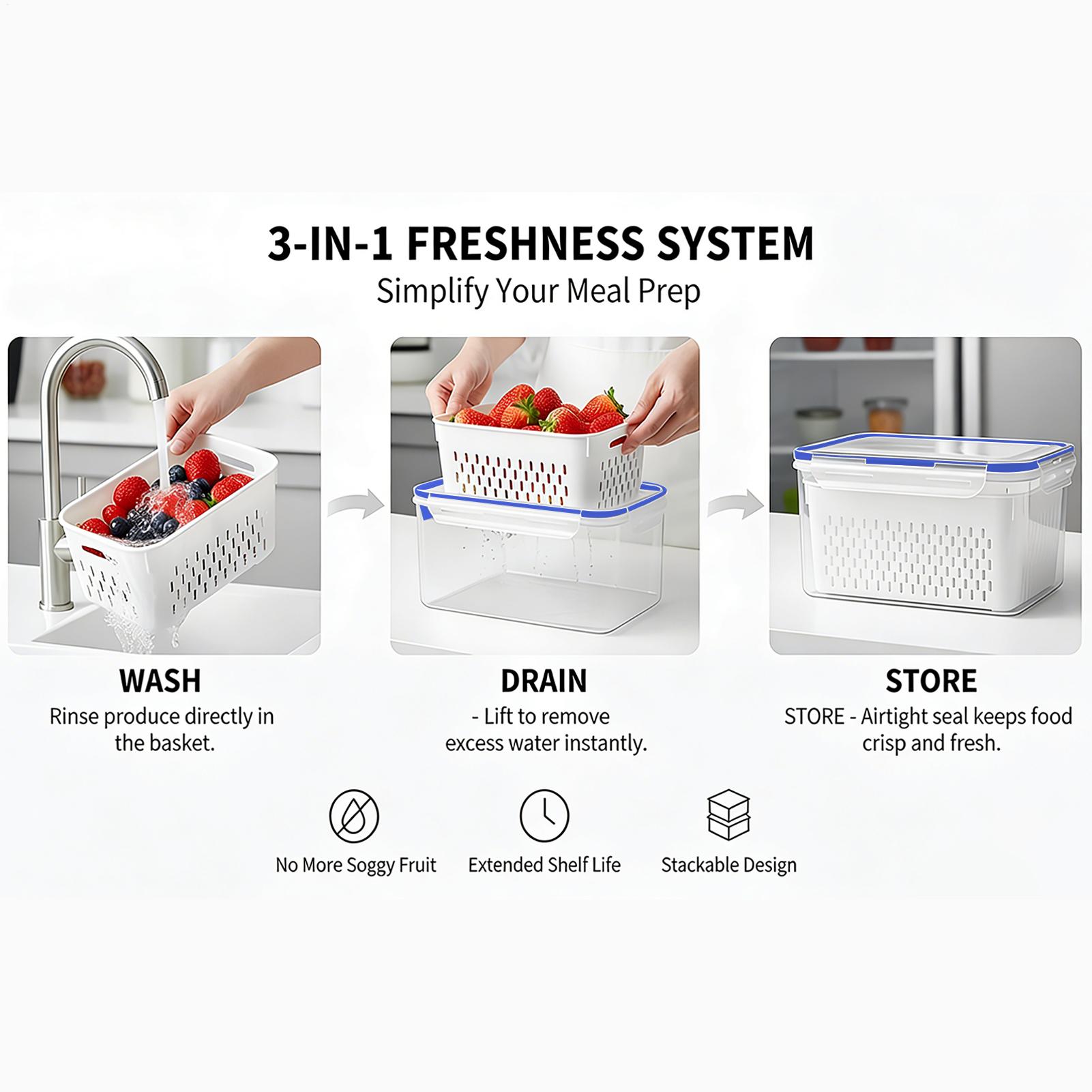 Контейнер для хранения продукт – обзор и цена Food Storage Vegetables
