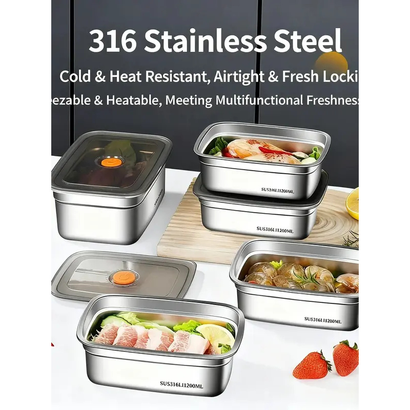 Большой герметичный контейнер  – обзор и цена Food Storage Safety