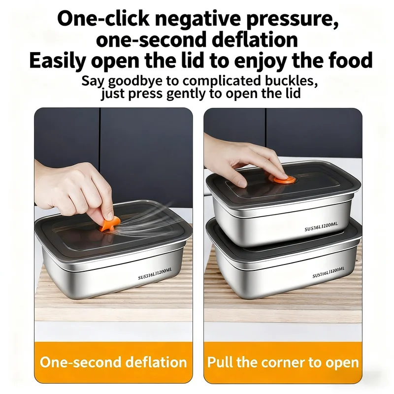 Большой герметичный контейнер  – обзор и цена Food Storage Safety
