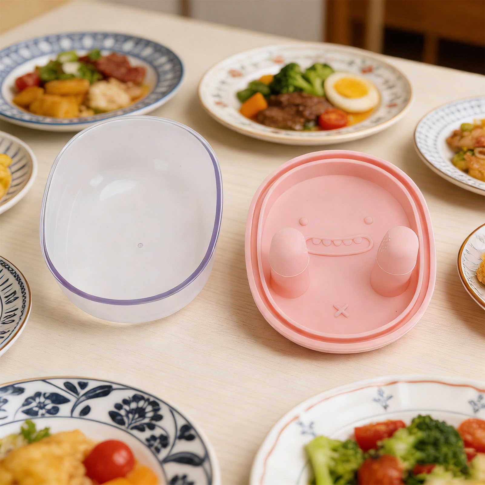 Контейнер для закусок 2-в-1 бе – обзор и цена Food Storage Silicone