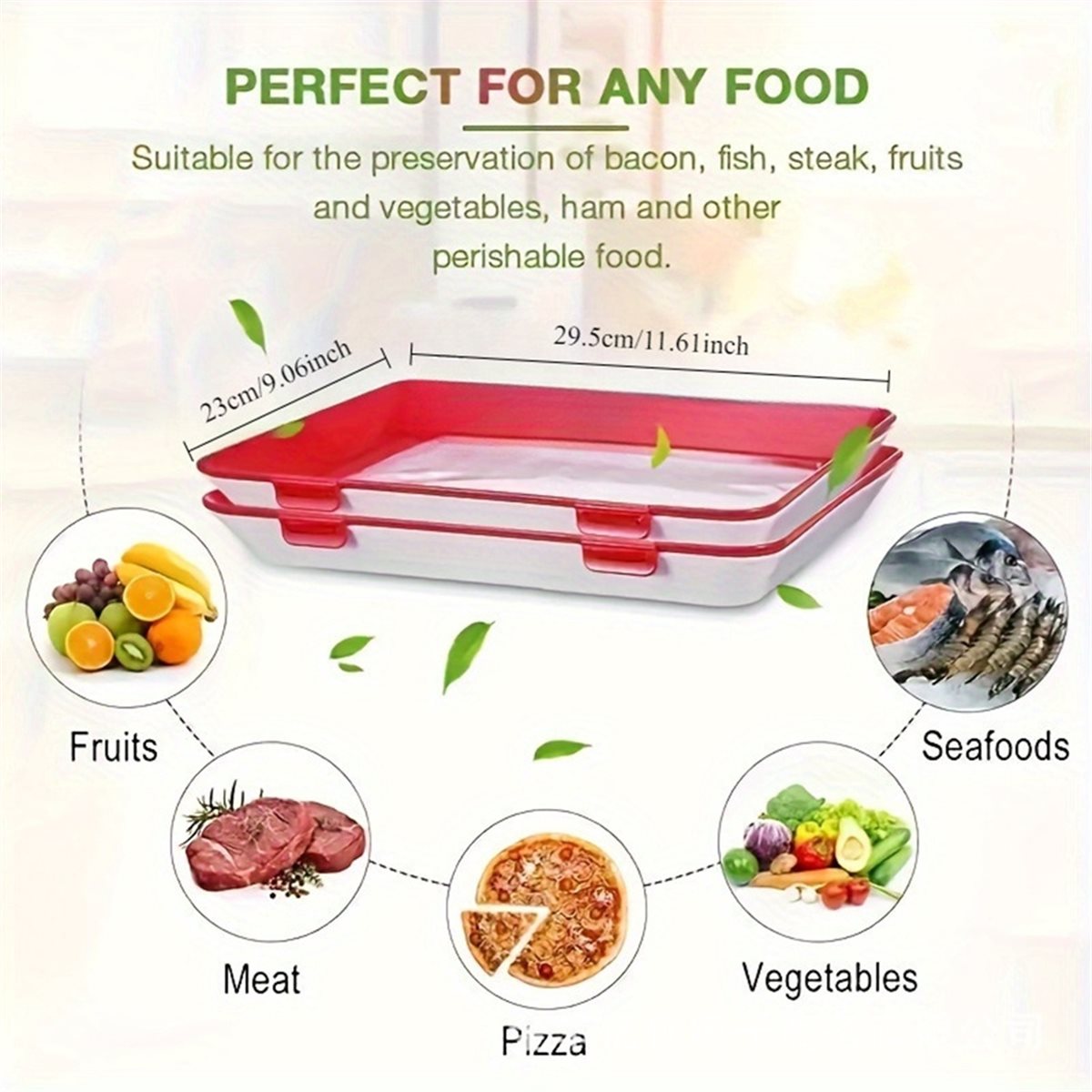 Набор из 4 штабелируемых конте – обзор и цена Food Storage Technology