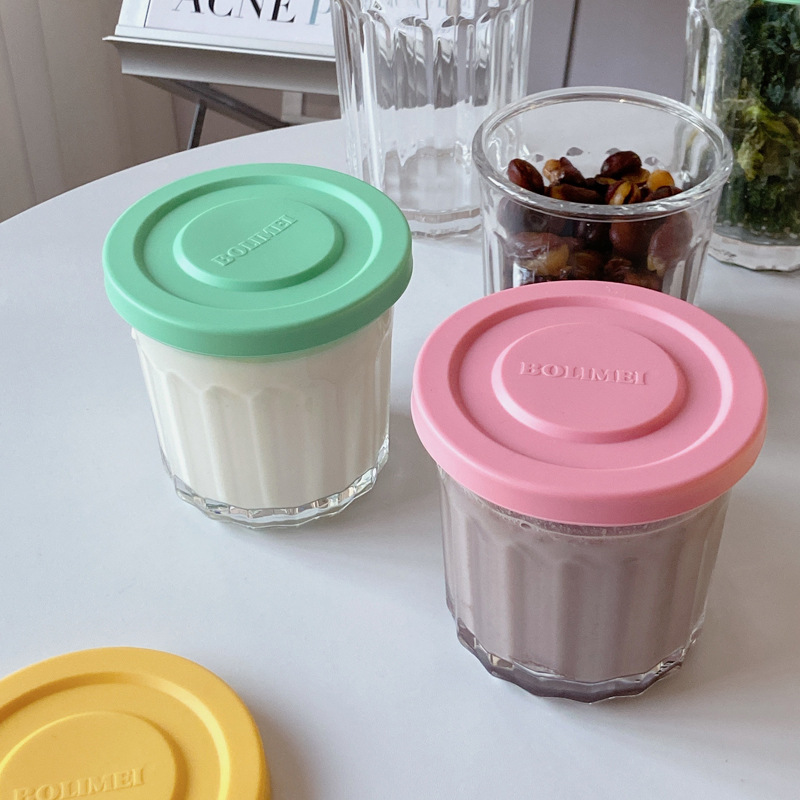 Цветная крышка, стеклянный гер – обзор и цена Food Storage Glass Box