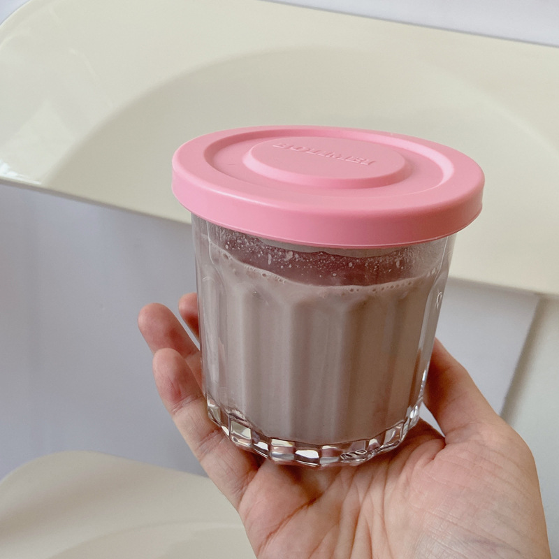 Цветная крышка, стеклянный гер – обзор и цена Food Storage Glass Box
