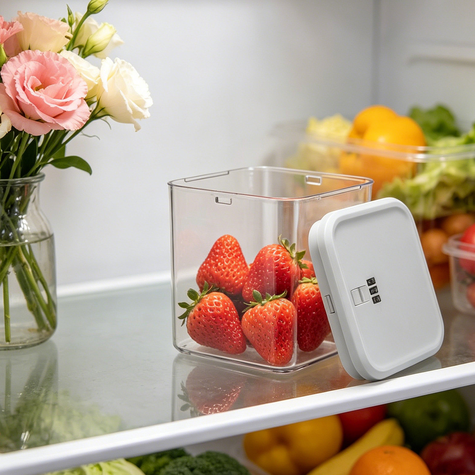 Прозрачный штабелируемый конте – обзор и цена Food Storage Safe