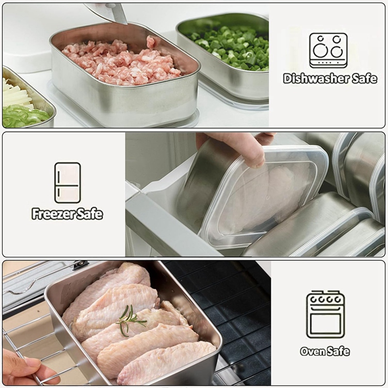 Контейнеры из нержавеющей стал – обзор и цена Food Storage Is