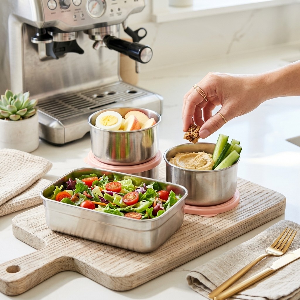 Набор ланч-боксов из нержавеющ – обзор и цена Food Storage Safe