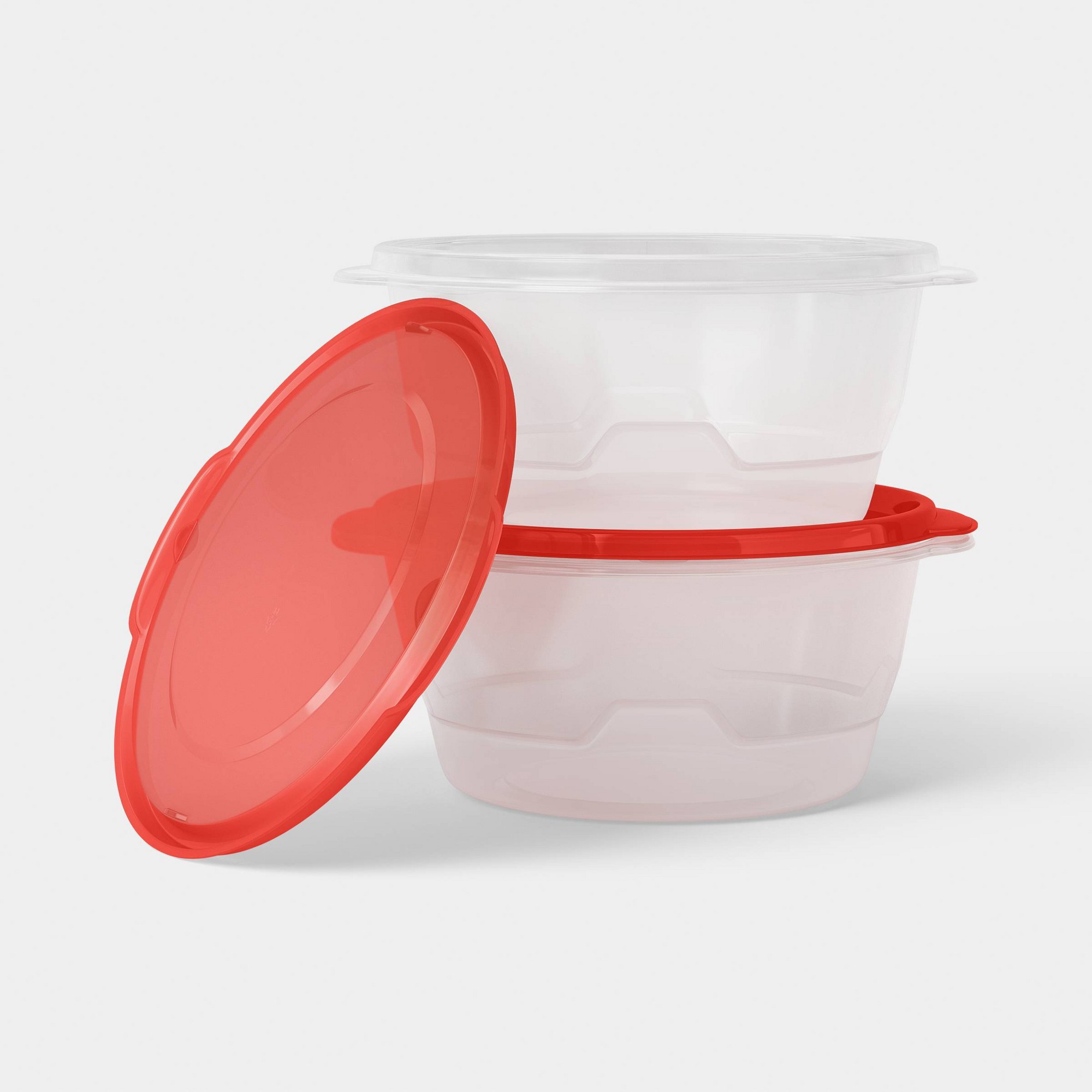 Большие круглые контейнеры для – обзор и цена Food Storage Prep Containers