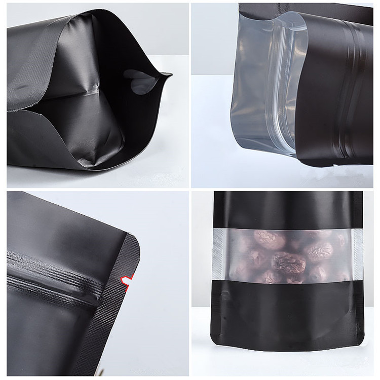 100 шт. стоячая матовая черная – обзор и цена Food Storage Zipper