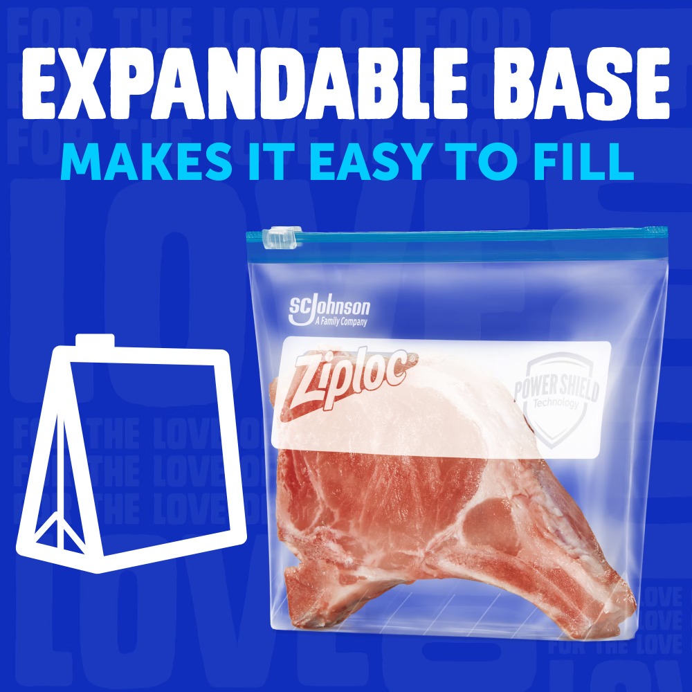 Пакеты для заморозки Ziploc с  – обзор и цена Food Storage Technology