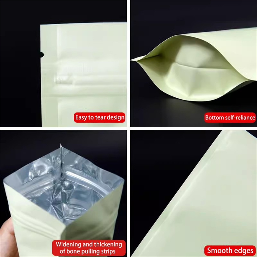 50/100 шт. матовых бледно-желт – обзор и цена Food Storage Zipper