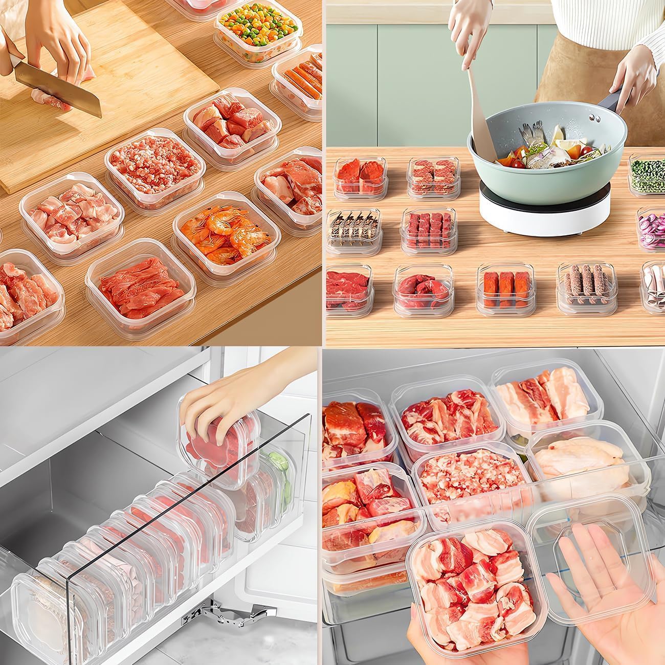 Контейнер для хранения продукт – обзор и цена Food Storage With Dividers