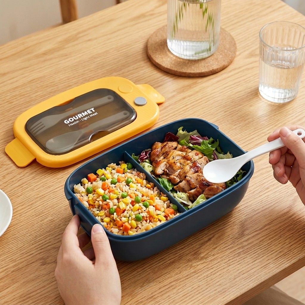 Пластиковый ланч-бокс для микр – обзор и цена Food Storage Prep Containers