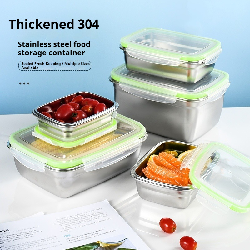 Набор ланч-боксов из нержавеющ – обзор и цена Food Storage Silicone