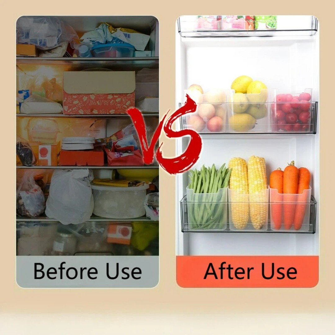 Многоразовый прозрачный пласти – обзор и цена Food Storage With Dividers
