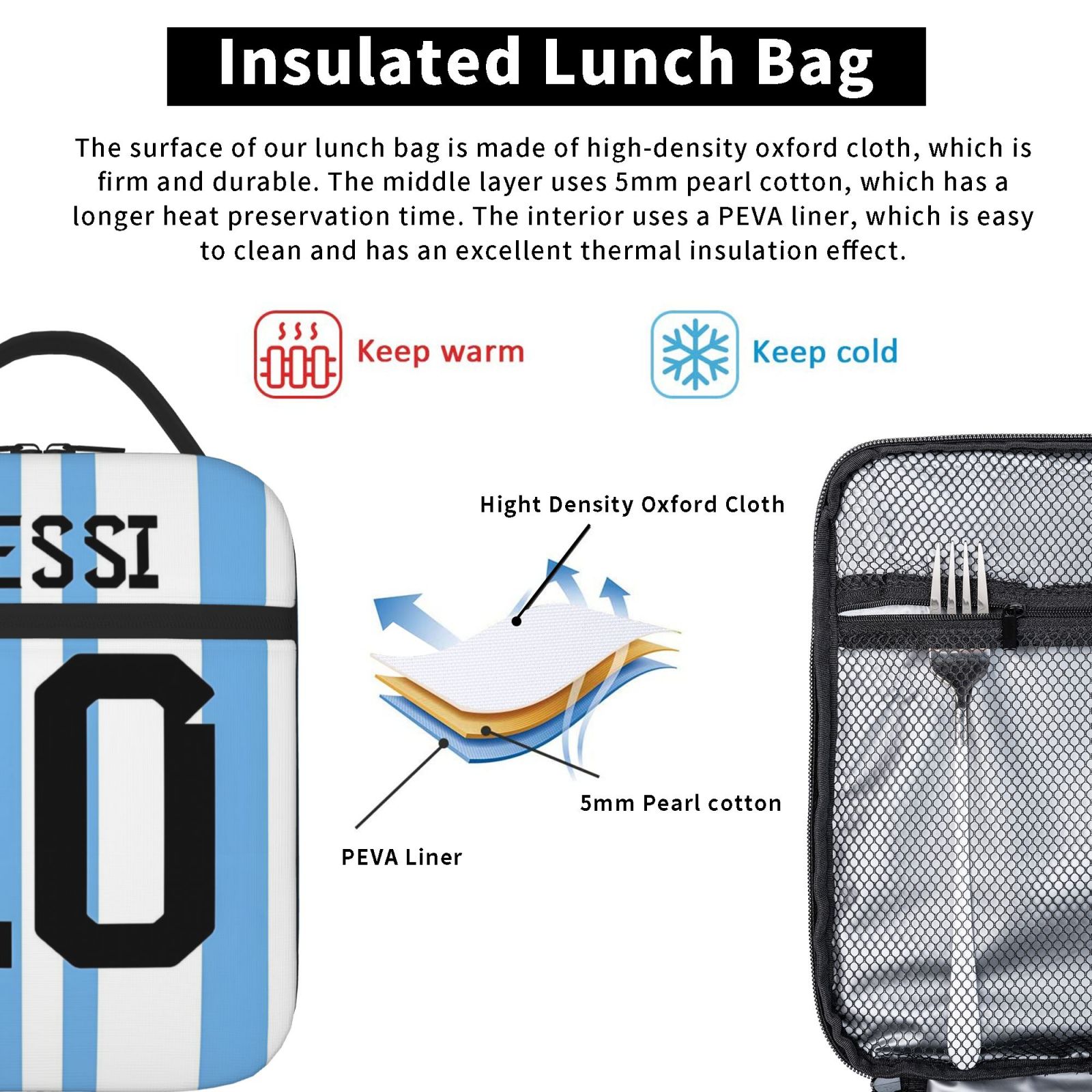 Изготовленная на заказ сумка д – обзор и цена Food Storage Keep Warm
