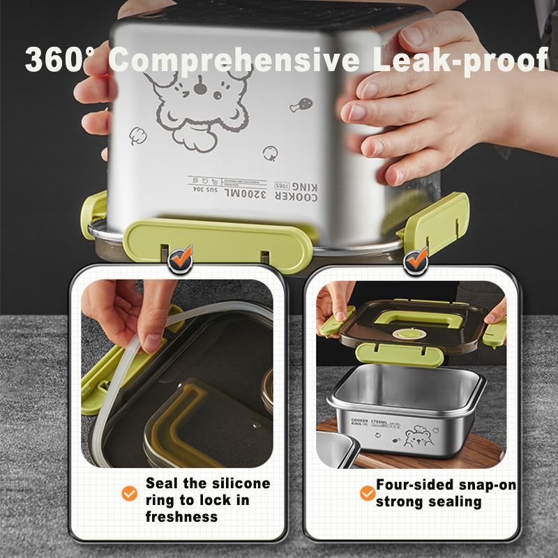 COOKER KING 420-6200 мл Контей – обзор и цена Food Storage Safe