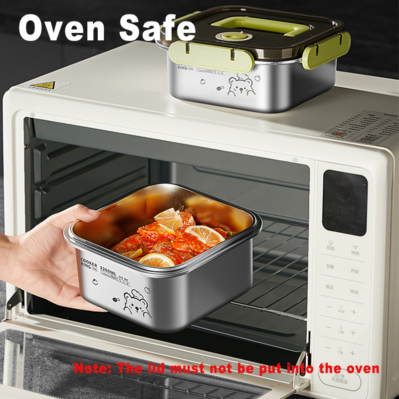 COOKER KING 420-6200 мл Контей – обзор и цена Food Storage Safe