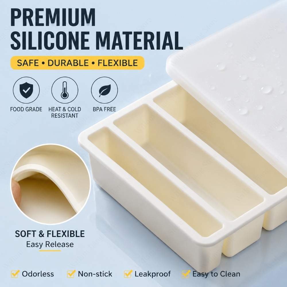 Прочный силиконовый контейнер  – обзор и цена Food Storage Silicone