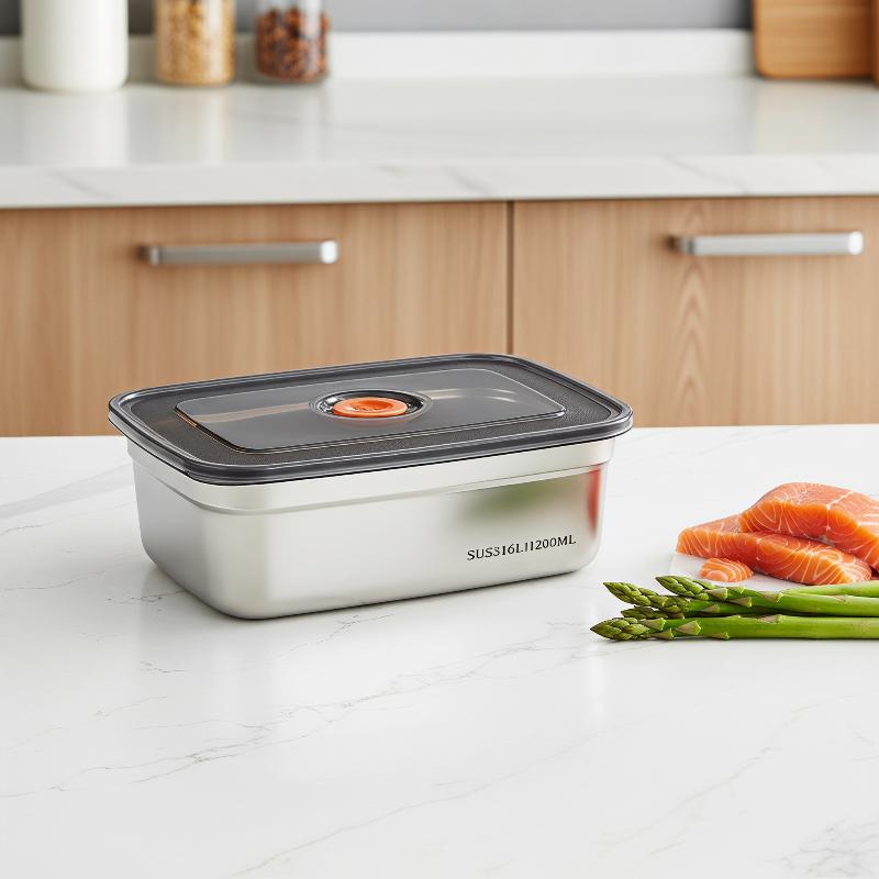 Герметичный ланч-бокс из нержа – обзор и цена Food Storage Safe