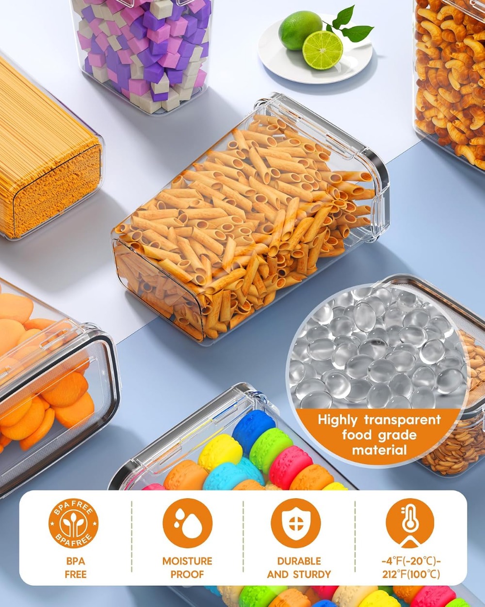 24 герметичных контейнера для  – обзор и цена Food Storage Lid