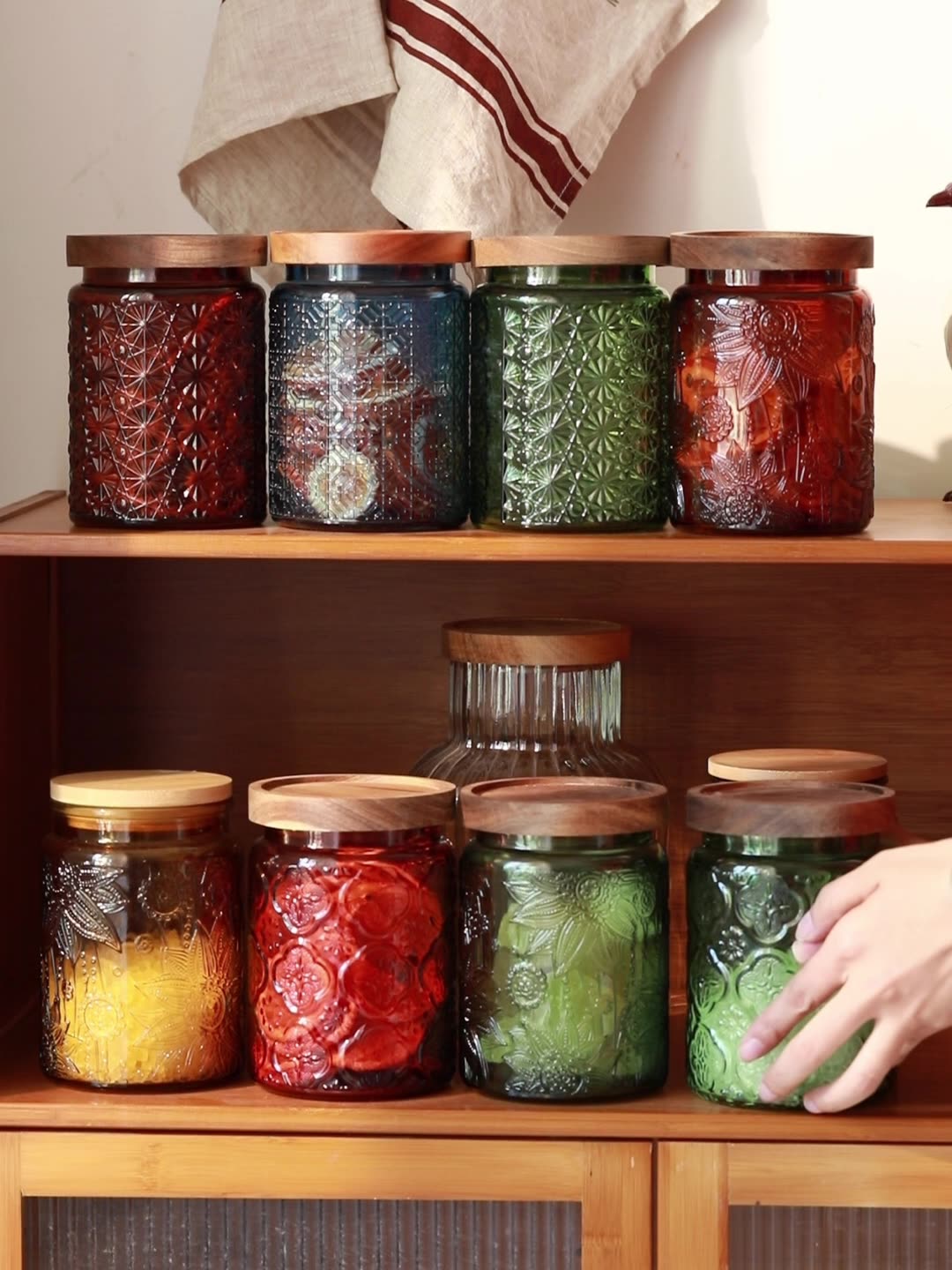 Винтажная стеклянная кухонная  – обзор и цена Food Storage Glass Box