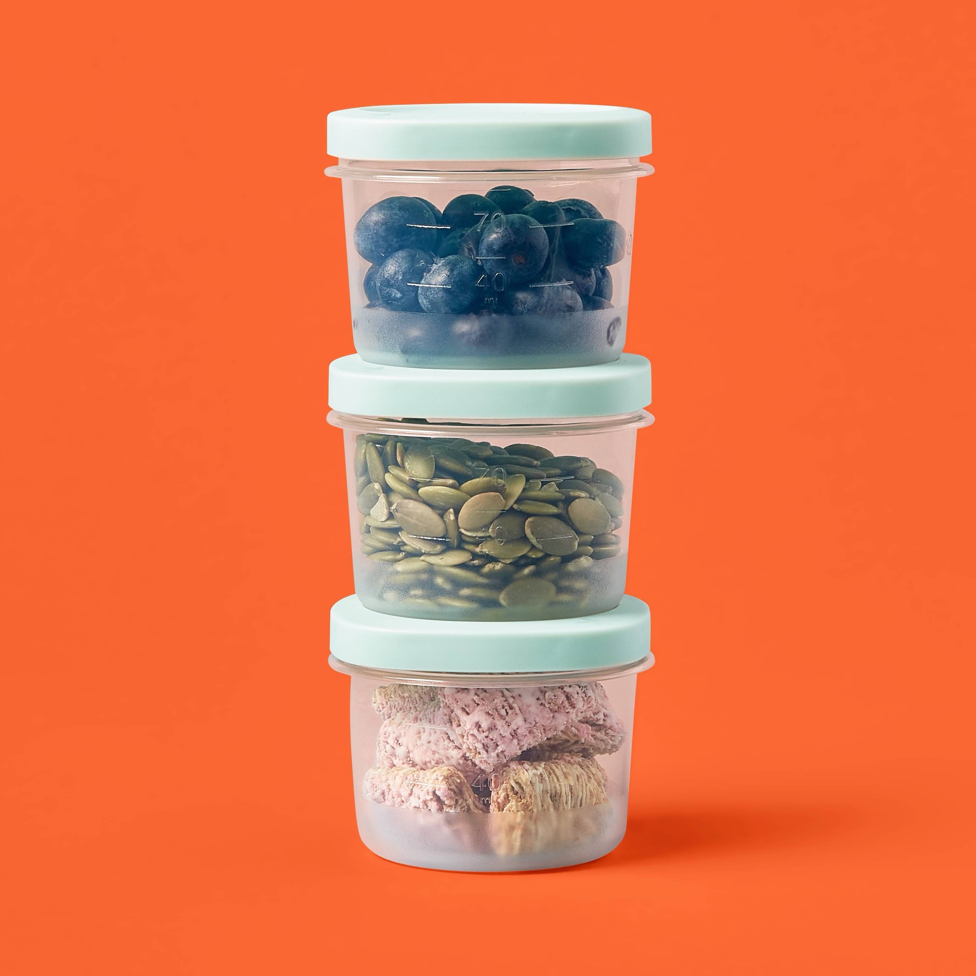 6-штуковые круглые контейнеры  – обзор и цена Food Storage Prep Containers